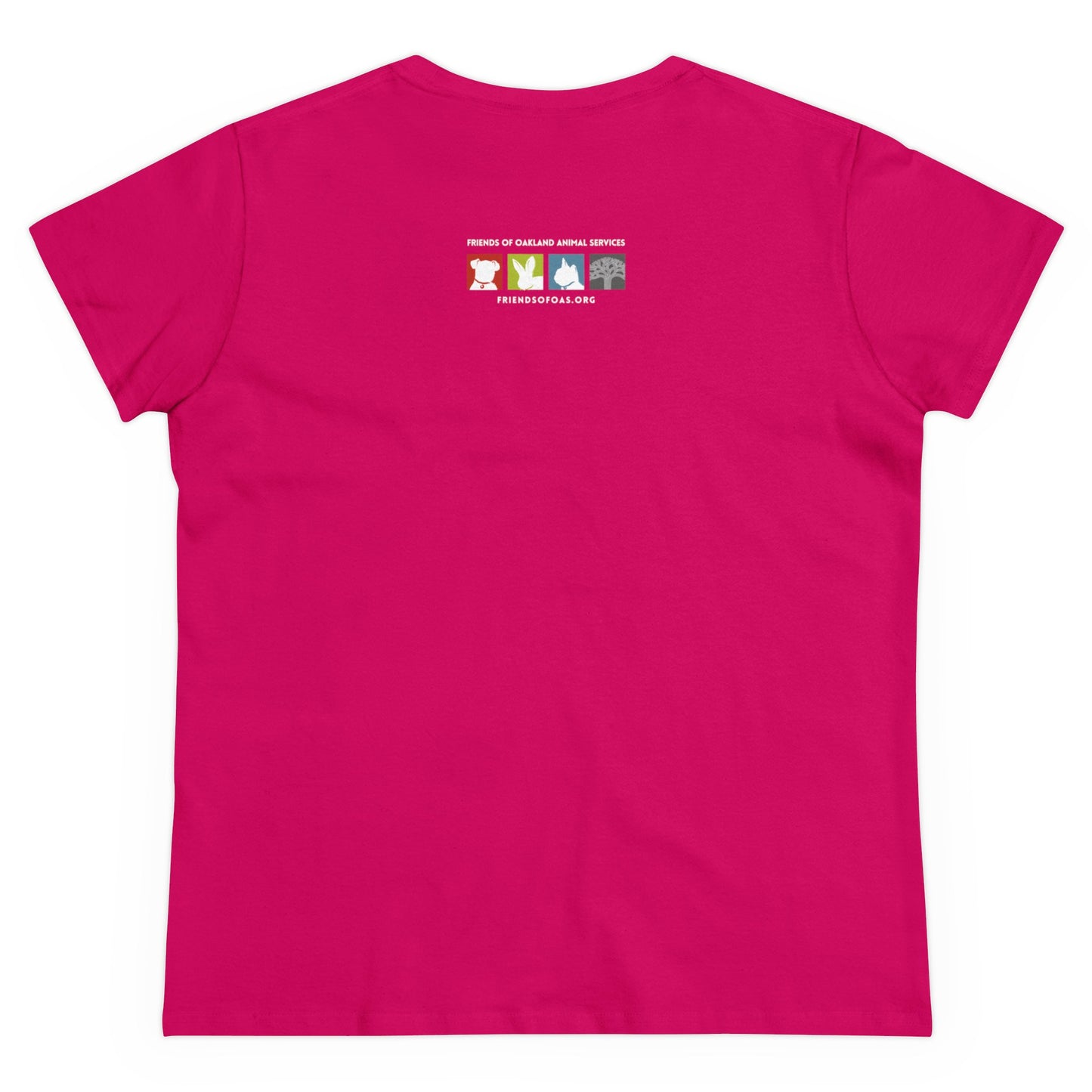 Helping Paw Women's Midweight Cotton Tee