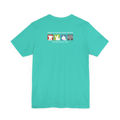 90's Baby Oakland Animal Services Unisex Tee - Support Animal Welfare, Retro Design