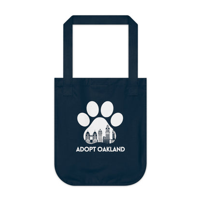 Copy of Pawsitively Oakland Organic Canvas Tote Bag