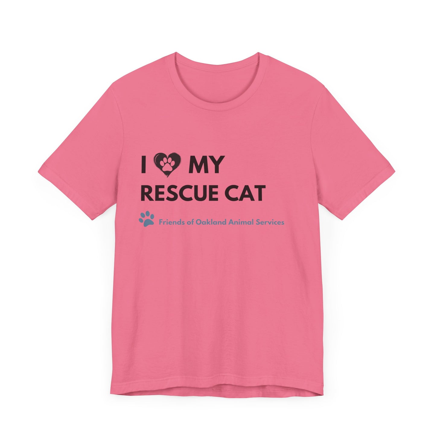 I Love my Rescue Cat Unisex Tee