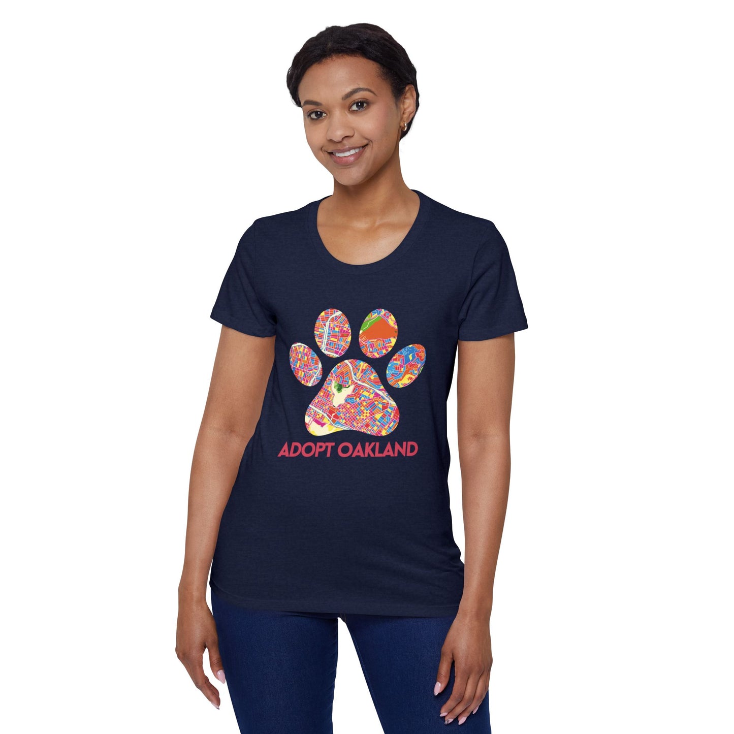 Adopt Oakland Women's Organic Short Sleeve T-Shirt