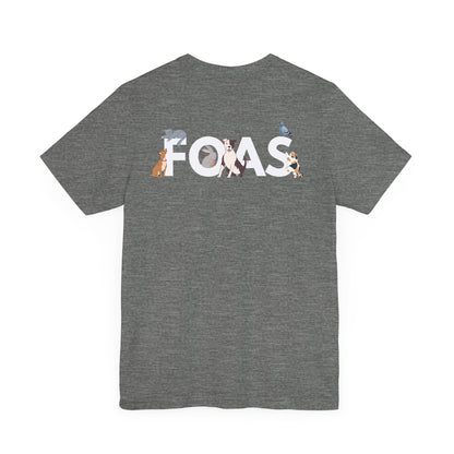 FOAS Pets Back Printed Cotton Jersey Tee