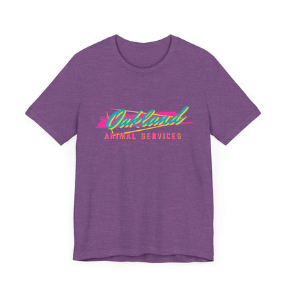 90's Baby Oakland Animal Services Unisex Tee - Support Animal Welfare, Retro Design