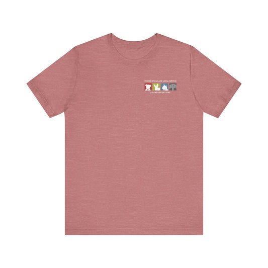 Back-Printed FOAS Logo - Unisex Short Sleeve Tee