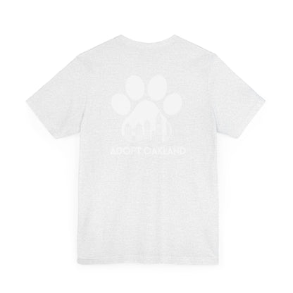 Back- Printed Adopt Oakland Unisex Short Sleeve