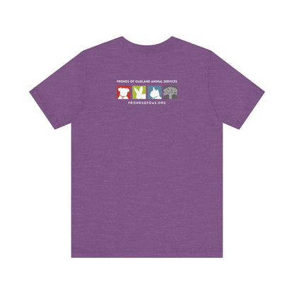 90's Baby Oakland Animal Services Unisex Tee - Support Animal Welfare, Retro Design