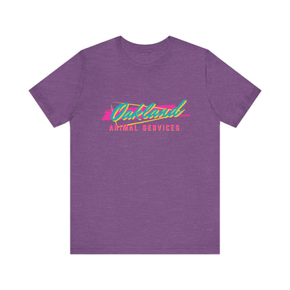 90's Baby Oakland Animal Services Unisex Tee - Support Animal Welfare, Retro Design