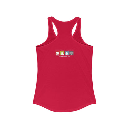 Pawsitively Oakland Women's Ideal Racerback Tank