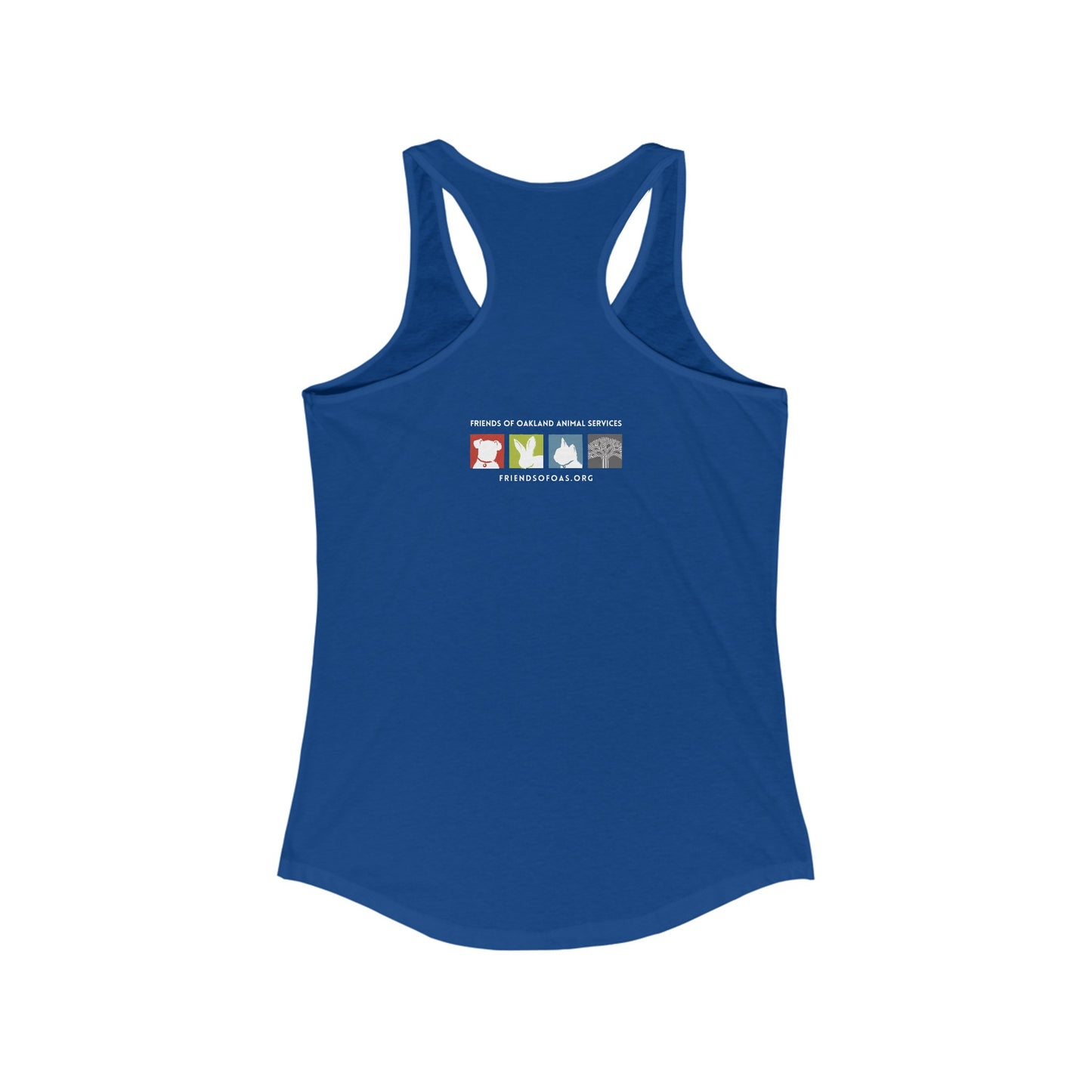 Pawsitively Oakland Women's Ideal Racerback Tank