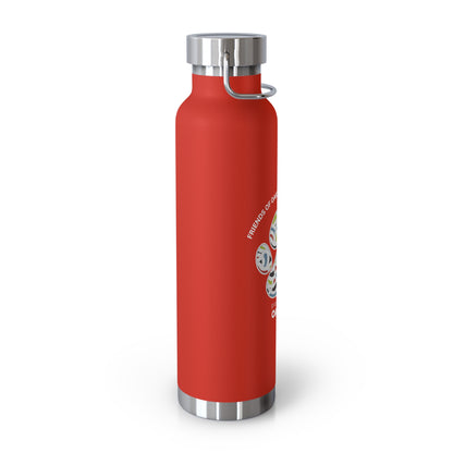 Pawsitively Oakland Copper Vacuum Insulated Bottle, 22oz