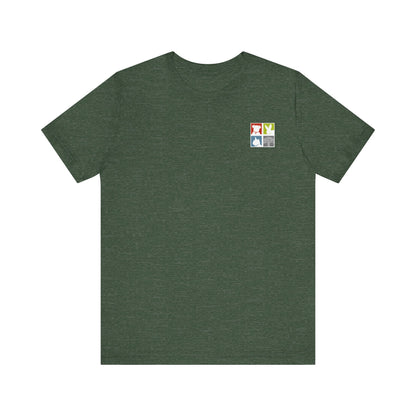 FOAS Pets Back Printed Cotton Jersey Tee