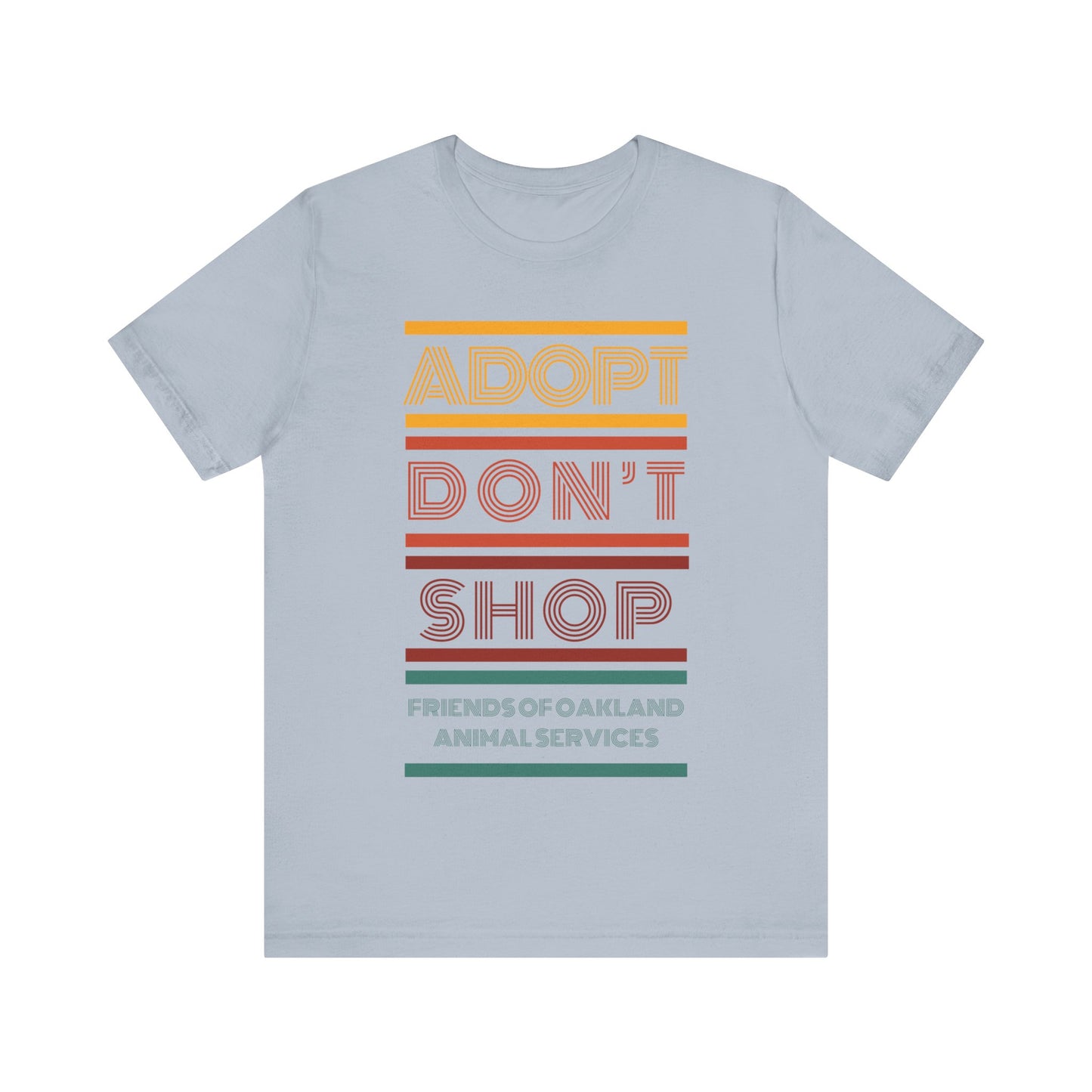 Retro Adopt Don't Shop Unisex Tee