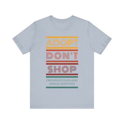 Retro Adopt Don't Shop Unisex Tee