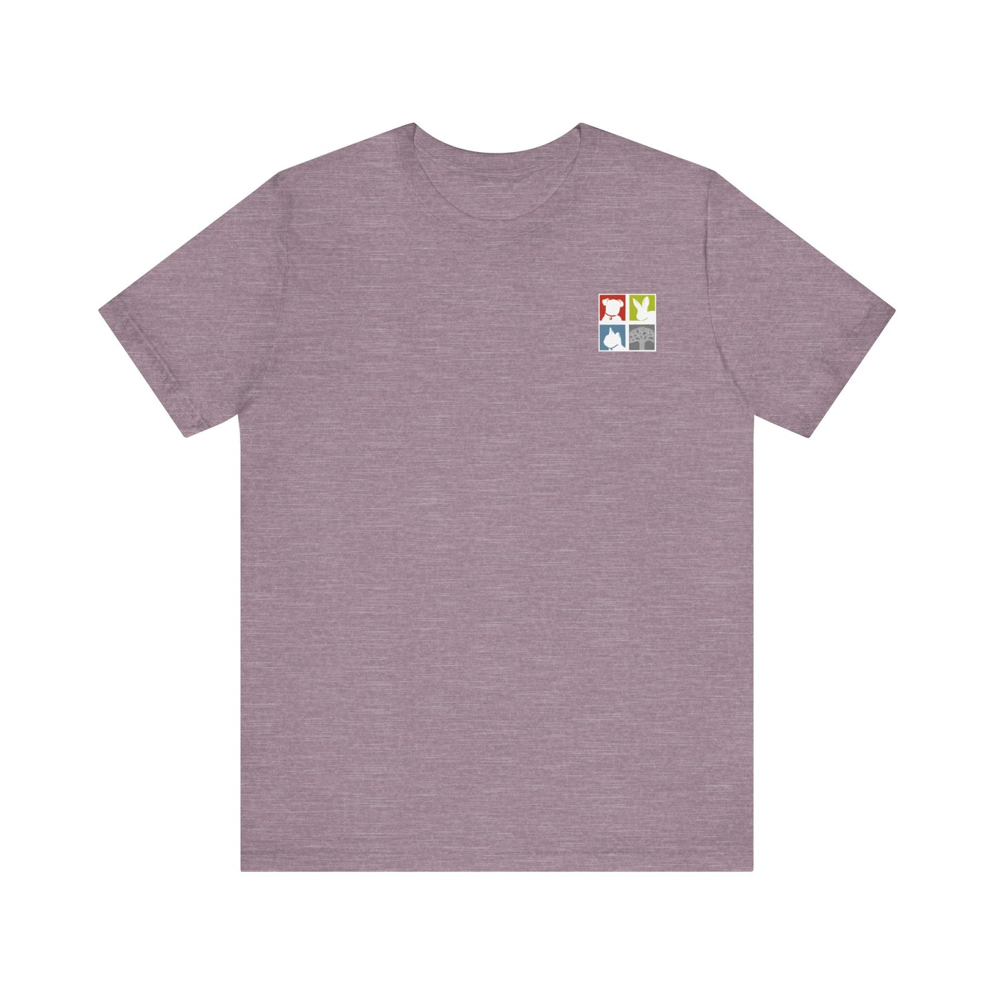 FOAS Pets Back Printed Cotton Jersey Tee