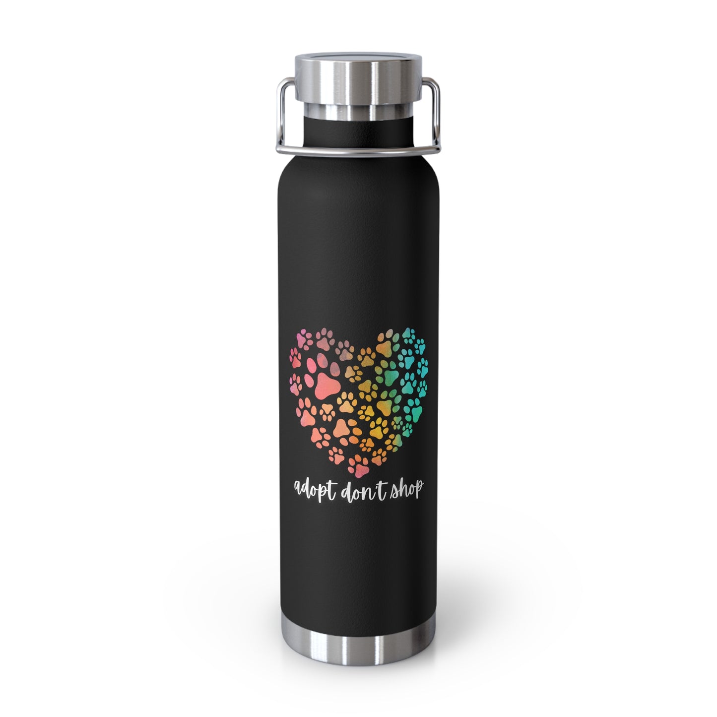 Adopt Don't Shop Copper Vacuum Insulated Bottle, 22oz