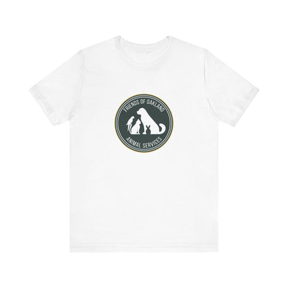Baseball Friends of Oakland Animal Services Tee - Unisex Jersey Short Sleeve Animal Lovers Shirt