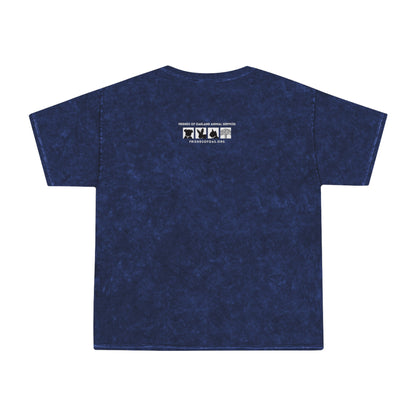 'Ask Me About My Foster Dog' Mineral Wash Tee
