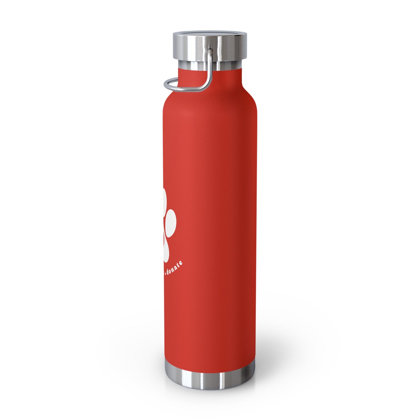 Helping Paw Copper Vacuum Insulated Bottle, 22oz