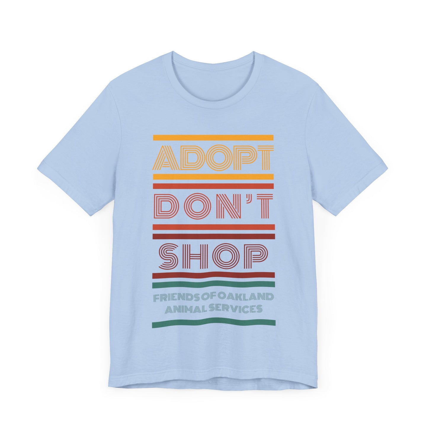 Retro Adopt Don't Shop Unisex Tee