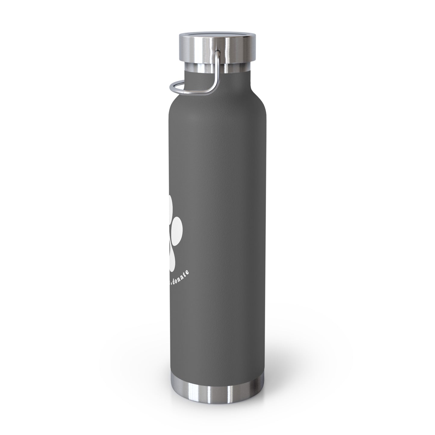 Helping Paw Copper Vacuum Insulated Bottle, 22oz