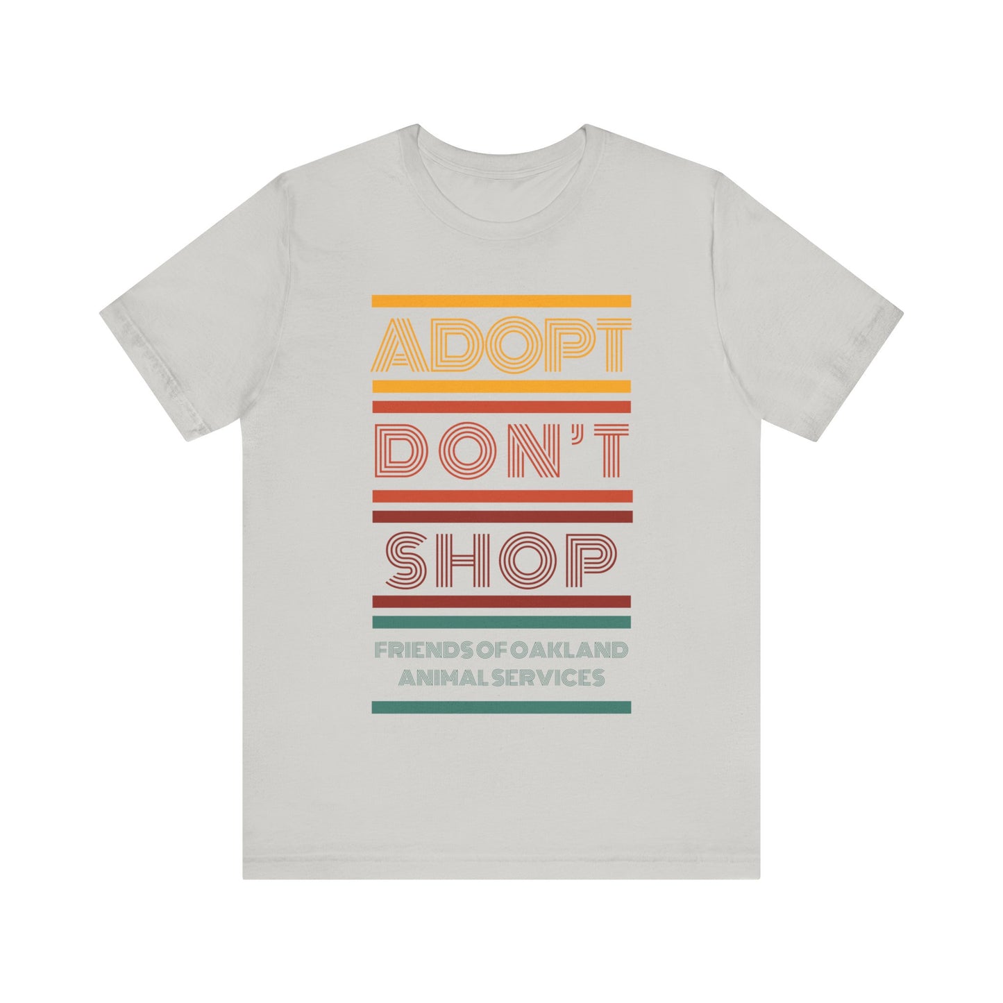 Retro Adopt Don't Shop Unisex Tee