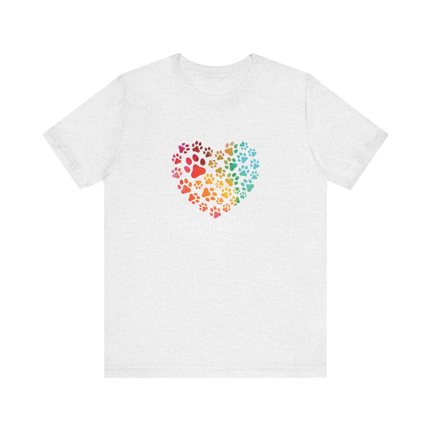 Adopt Don't Shop Heart Unisex Tee