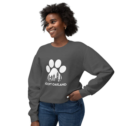 Adopt Oakland Unisex Lightweight Crewneck Sweatshirt