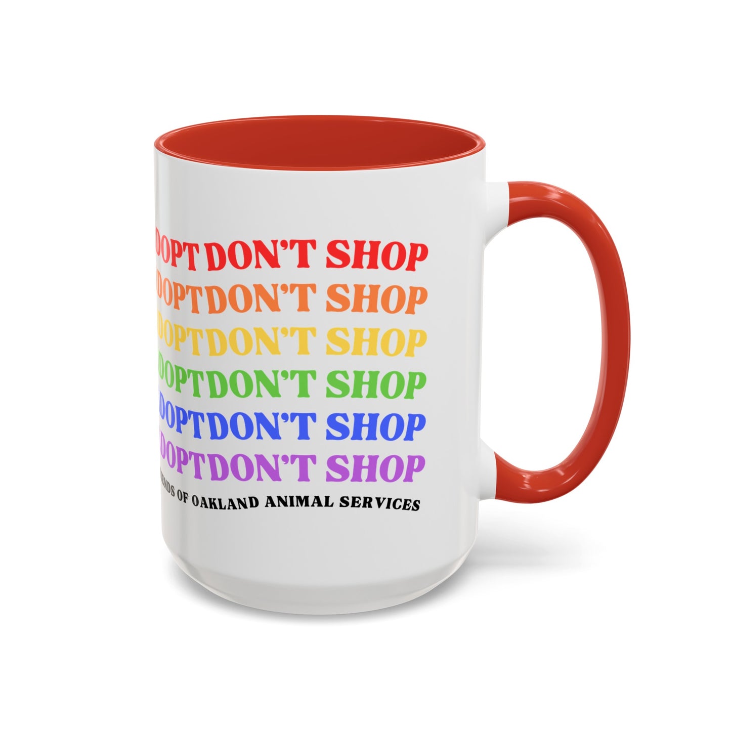 Adopt Don't Shop Mug