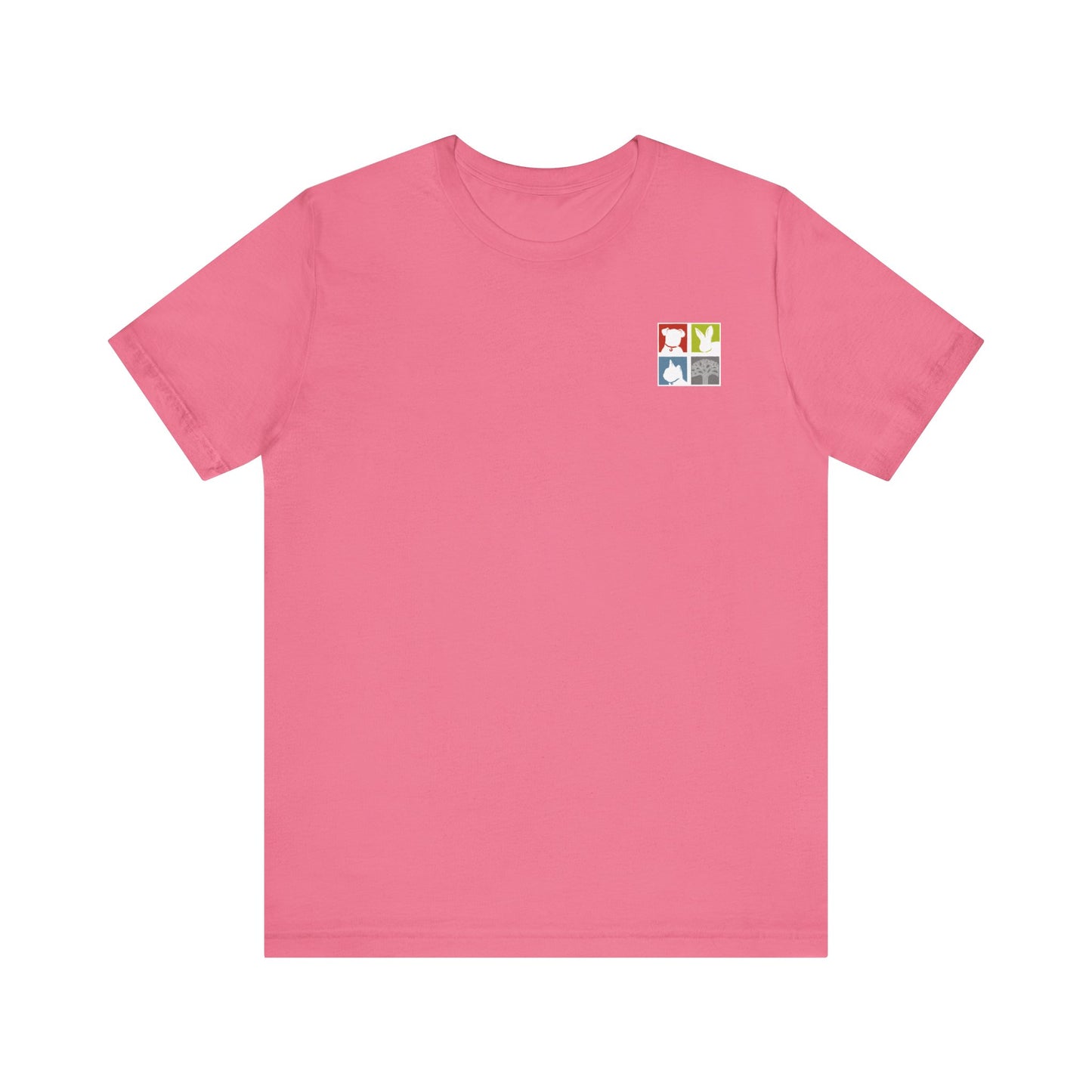 FOAS Pets Back Printed Cotton Jersey Tee