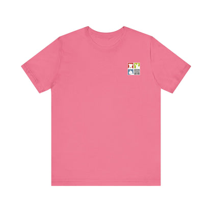 FOAS Pets Back Printed Cotton Jersey Tee