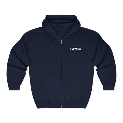 Pawsitively Oakland Unisex Heavy Blend™ Full Zip Hooded Sweatshirt