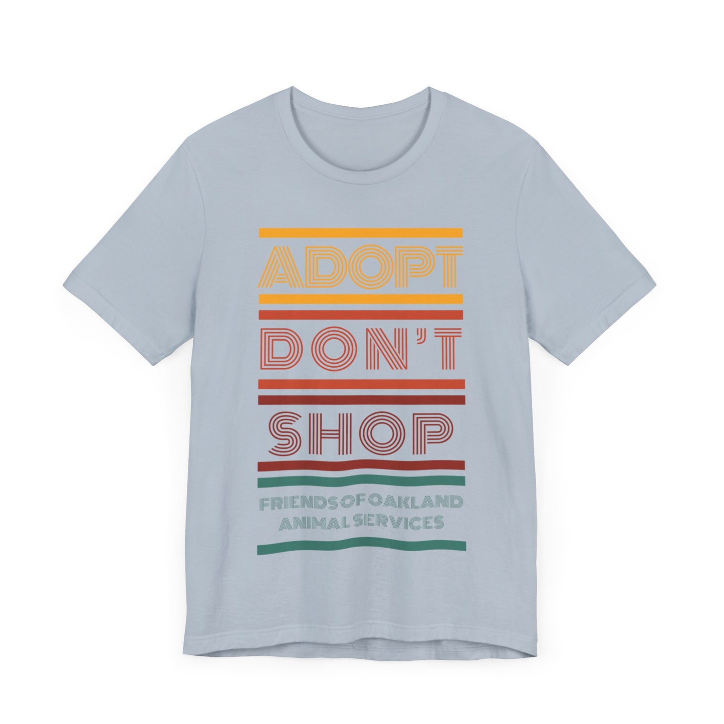 Retro Adopt Don't Shop Unisex Tee