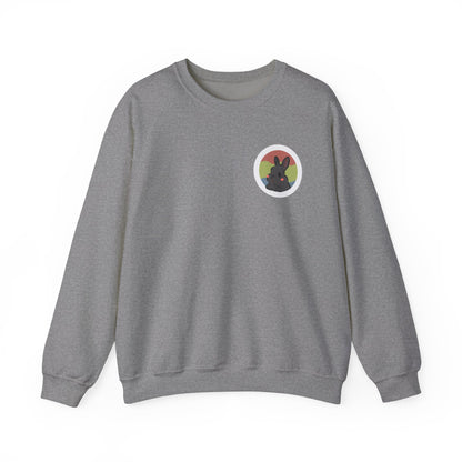 Bunny Unisex Crewneck Sweatshirt for Animal Lovers