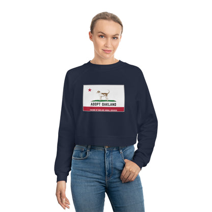 California Women's Cropped Fleece Pullover
